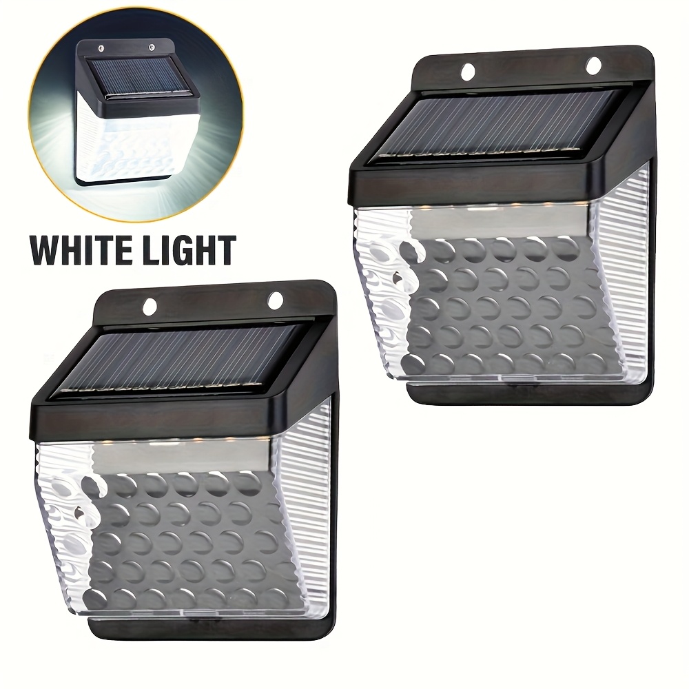 Power Outdoor - LED Solarleuchte mit PIR-Bewegungssensor, Wasserdichte Solarlampe