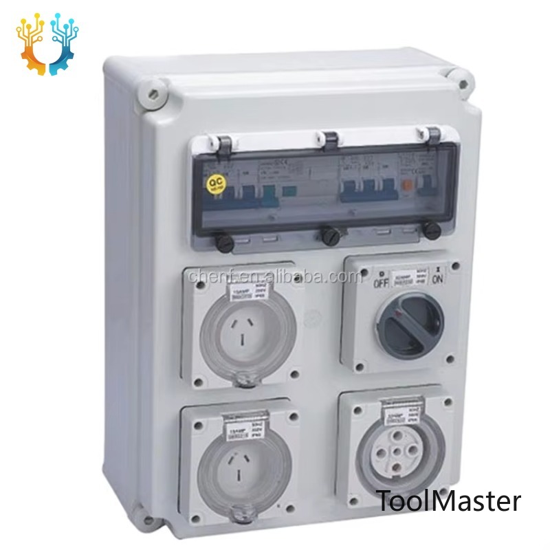 Outdoor Power Distribution Board - 【2026】Outdoor Indoor 3-Phasen Wasserdichte Stromverteilerbox IP65