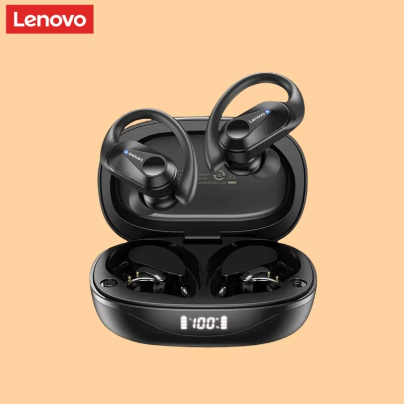Outdoor Power Adapter Usb - Lenovo LP75 Sport-Funkkopfhörer mit Mikrofonen, Tastensteuerung,