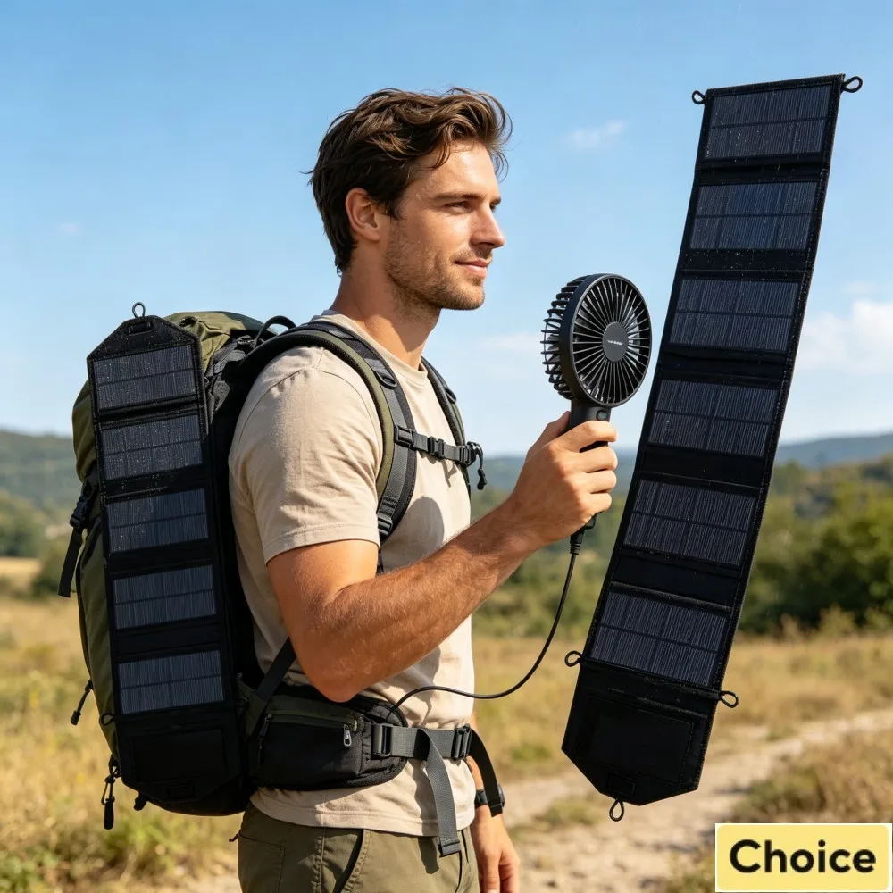 Outdoor Usb Power Bank - 25W-100W Faltbares 5V Wetterfestes USB-Solarladegerät für