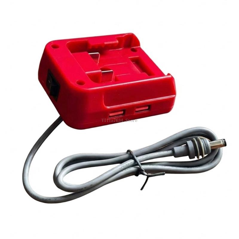 Outdoor Power Adapter Usb - Kompakter 18-W-USB-DC5521-Ausgangsbatteriekonverter für MWQ 18-V-Gerätebatterien