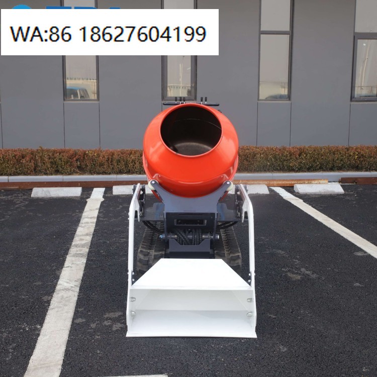 Concrete Mixer Small - Mini Selbstladender Betonmischer-LKW Mobiles Tragbares Zementmischfahrzeug