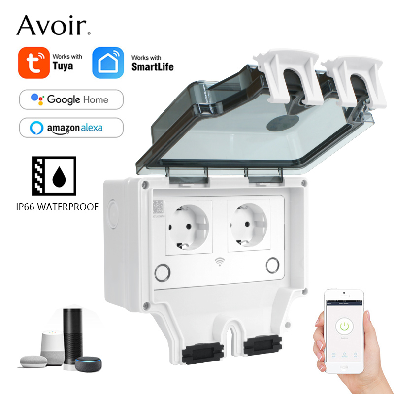 Outdoor Power Equipment Brands - Avoir Tuya IP66 Wasserdichte Steckdosen Standard