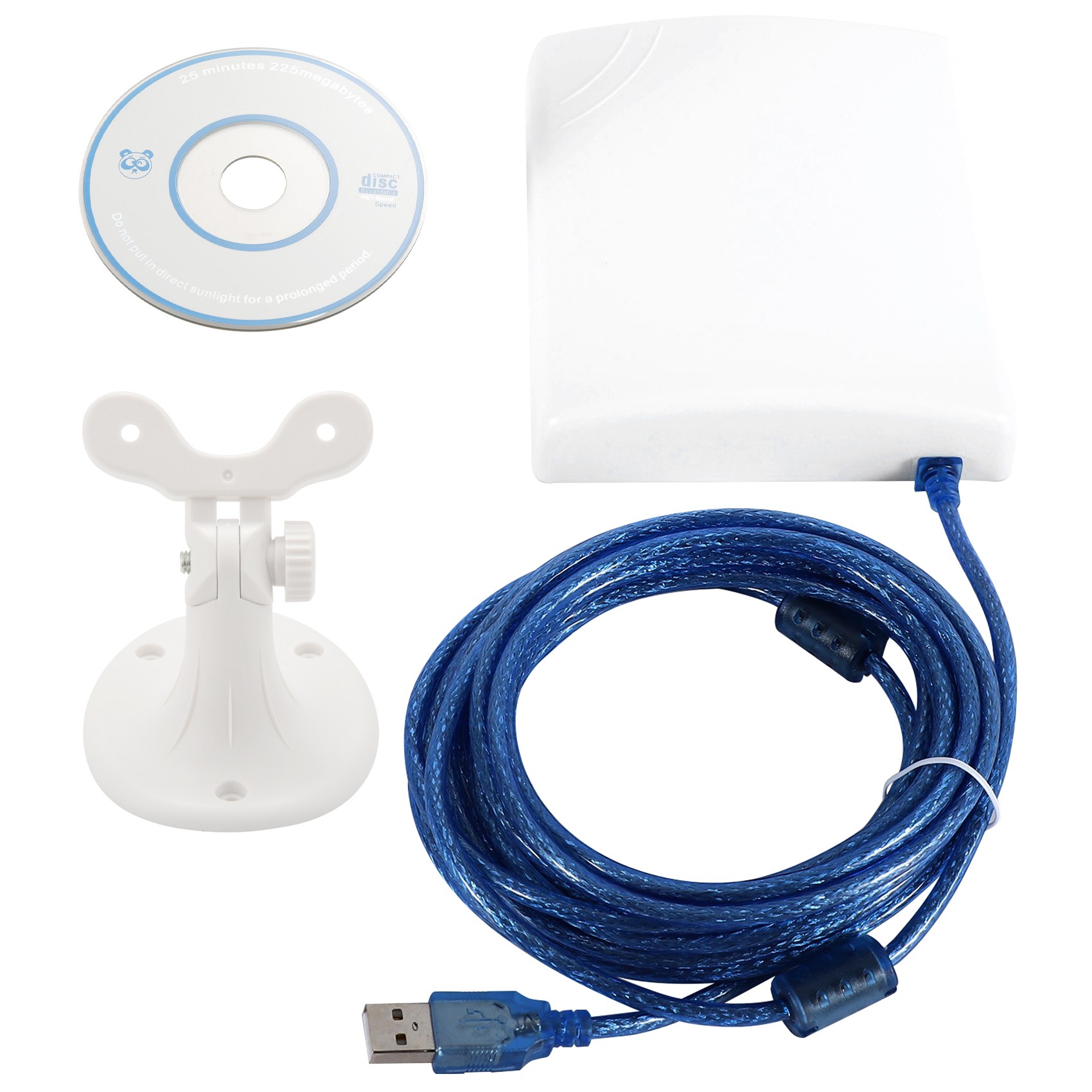 Outdoor Power Adapter Usb - A53M-150Mbps Hochleistungs-14Dbi-Antenne 5M Kabel Drahtloser USB-Adapter