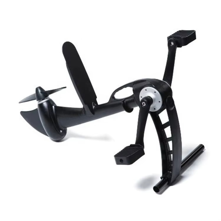 Outdoor Power And Pedal - Outdoor-Tretboot mit Motor für Angeln, PVC-Außenbordmotor,