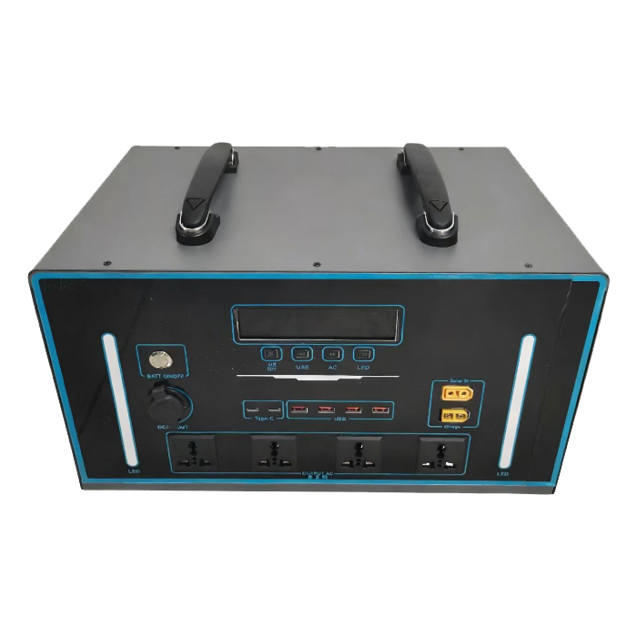 Power Outdoor - AC 2000W 2500W LiFePO4 Batterie MPPT