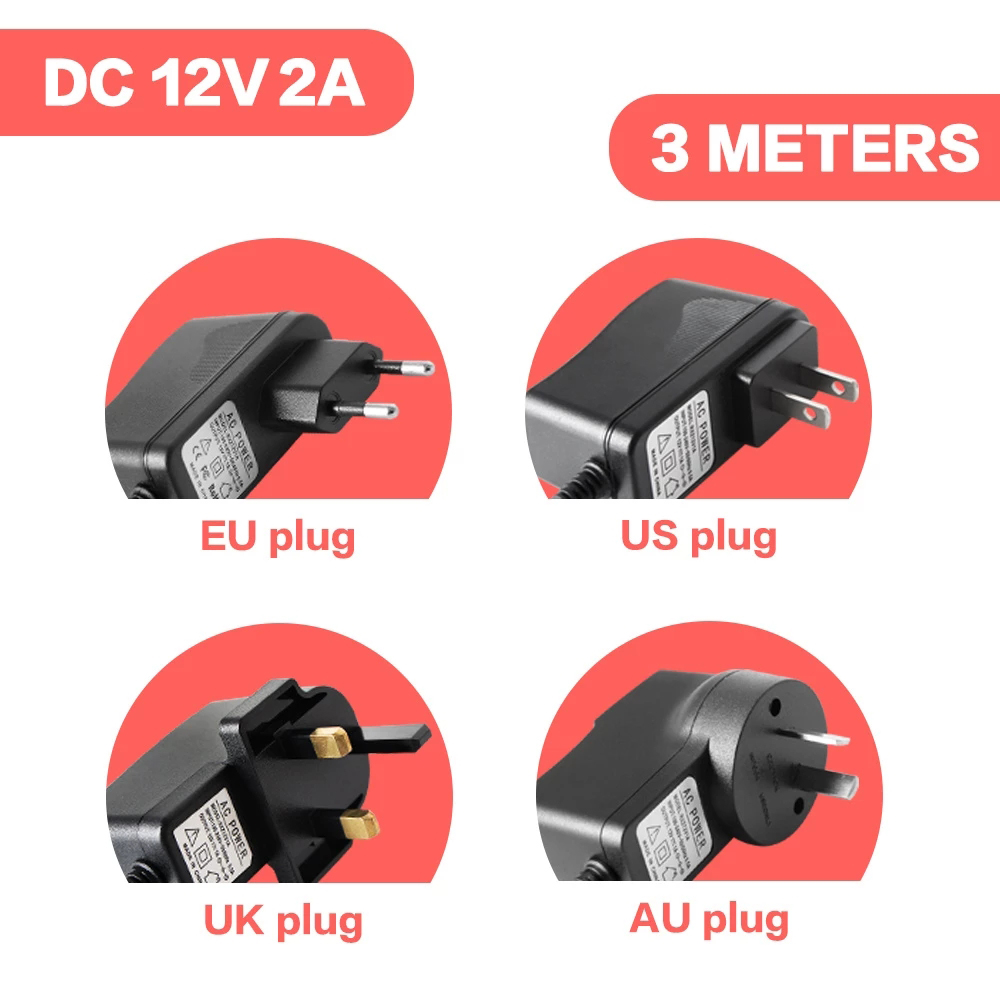 DC 12 V 2A 3 Meter Länge Netzt – Outdoor Power Supply 12V Bewertung und Preis