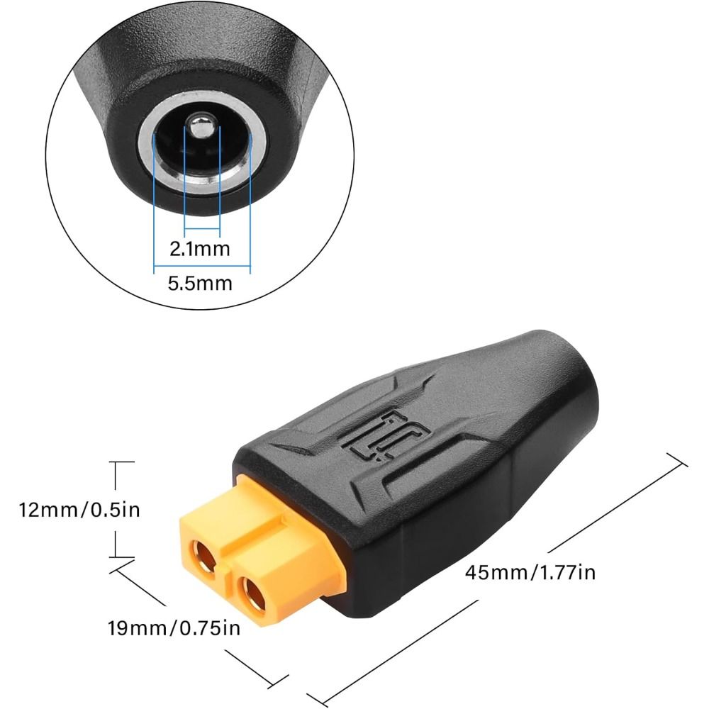 5525 7450 USB C auf XT60 Adapt – Outdoor Power Adapter Usb Bewertung und Preis