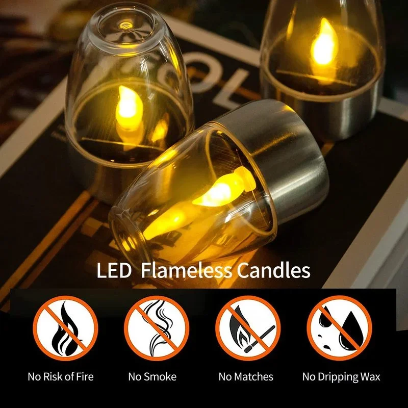 Solarbetriebene flammenlose Ke – Outdoor Power For Wedding Bewertung und Preis