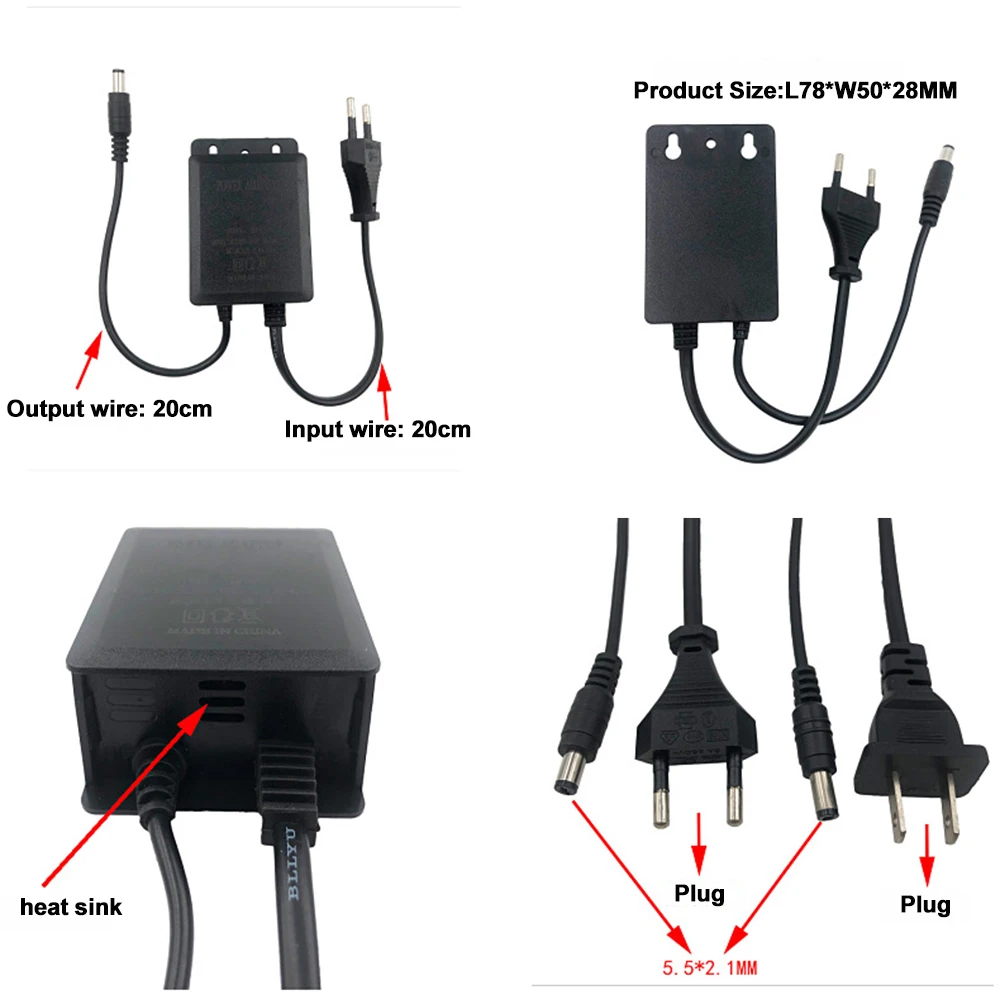 Outdoor AC 240-V Eingang DC 12 – Outdoor Power Supply 12V Bewertung und Preis