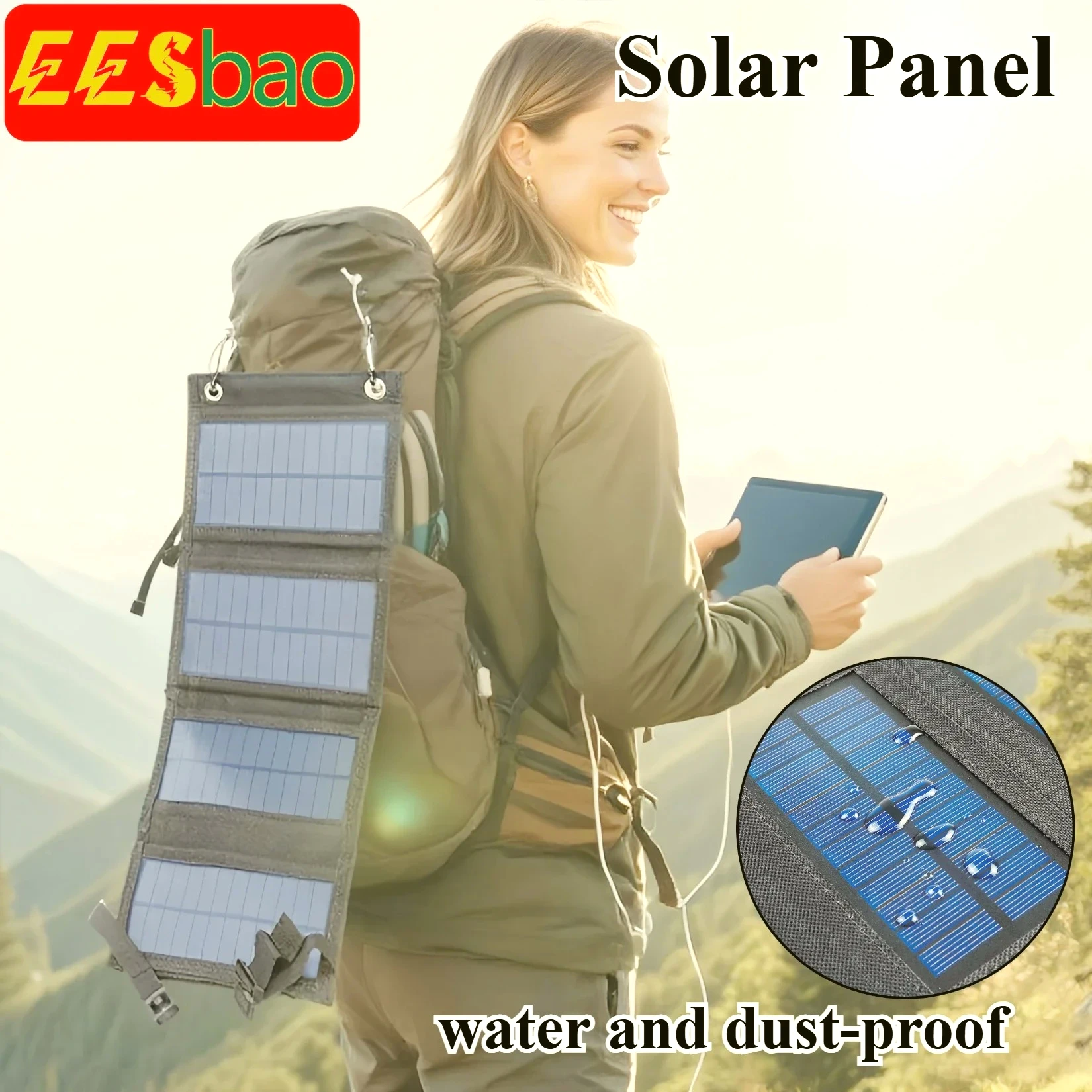 25W-100W Faltbares 5V Wetterfe – Outdoor Usb Power Bank Bewertung und Preis