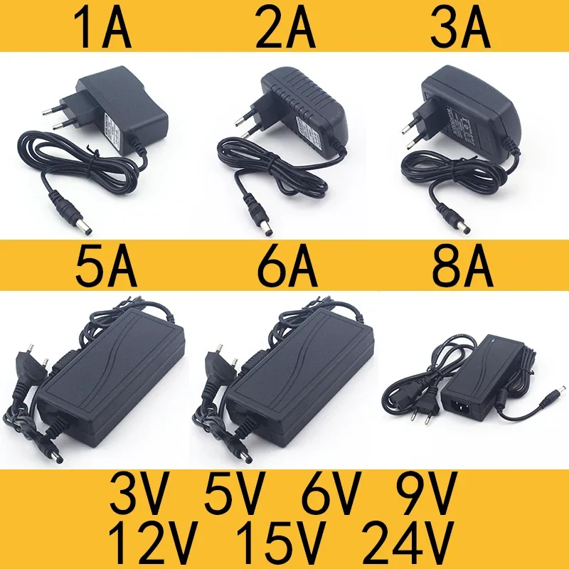 AC 110-240V DC 3V 5V 6V 9V 12V – Outdoor Power Supply 12V Bewertung und Preis