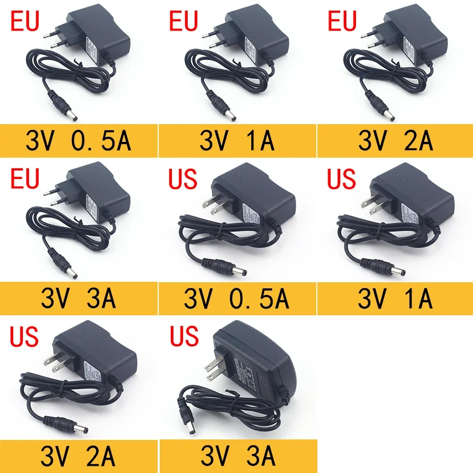 AC 110-240V DC 3V 5V 6V 9V 12V – Outdoor Power Supply 12V Bewertung und Preis