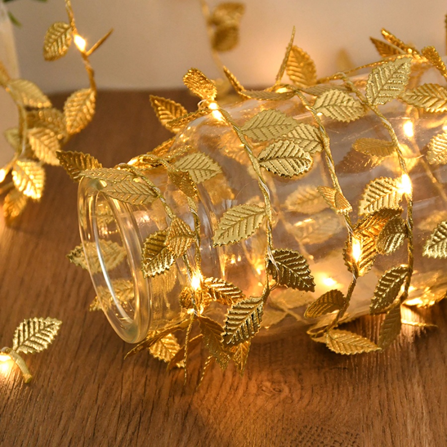 Goldene Blatt-Rattan-Kupferdra – Outdoor Power For Wedding Bewertung und Preis
