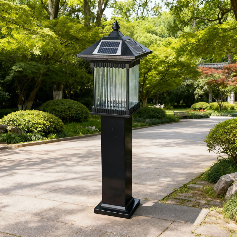 Moderne solarbetriebene Rasenl – Outdoor Power Block Bewertung und Preis