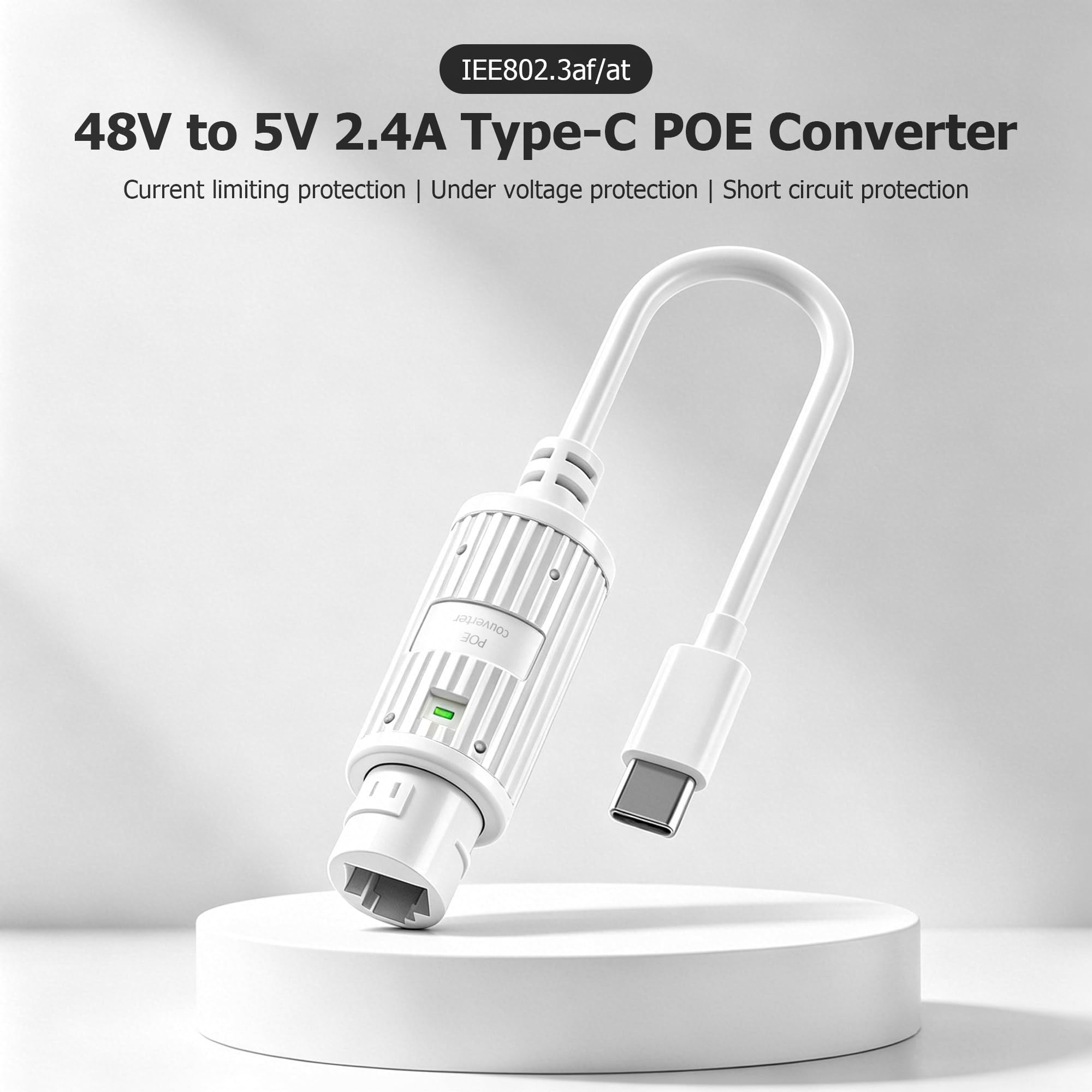 POE zu USB-C Stromwandler Outd – Outdoor Power Adapter Usb Bewertung und Preis