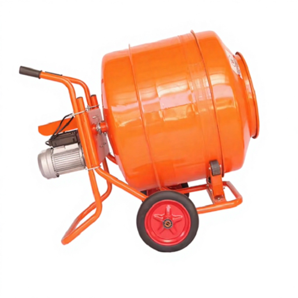Neue tragbare 200L Mörtel-, Ze – Concrete Mixer Small Bewertung und Preis