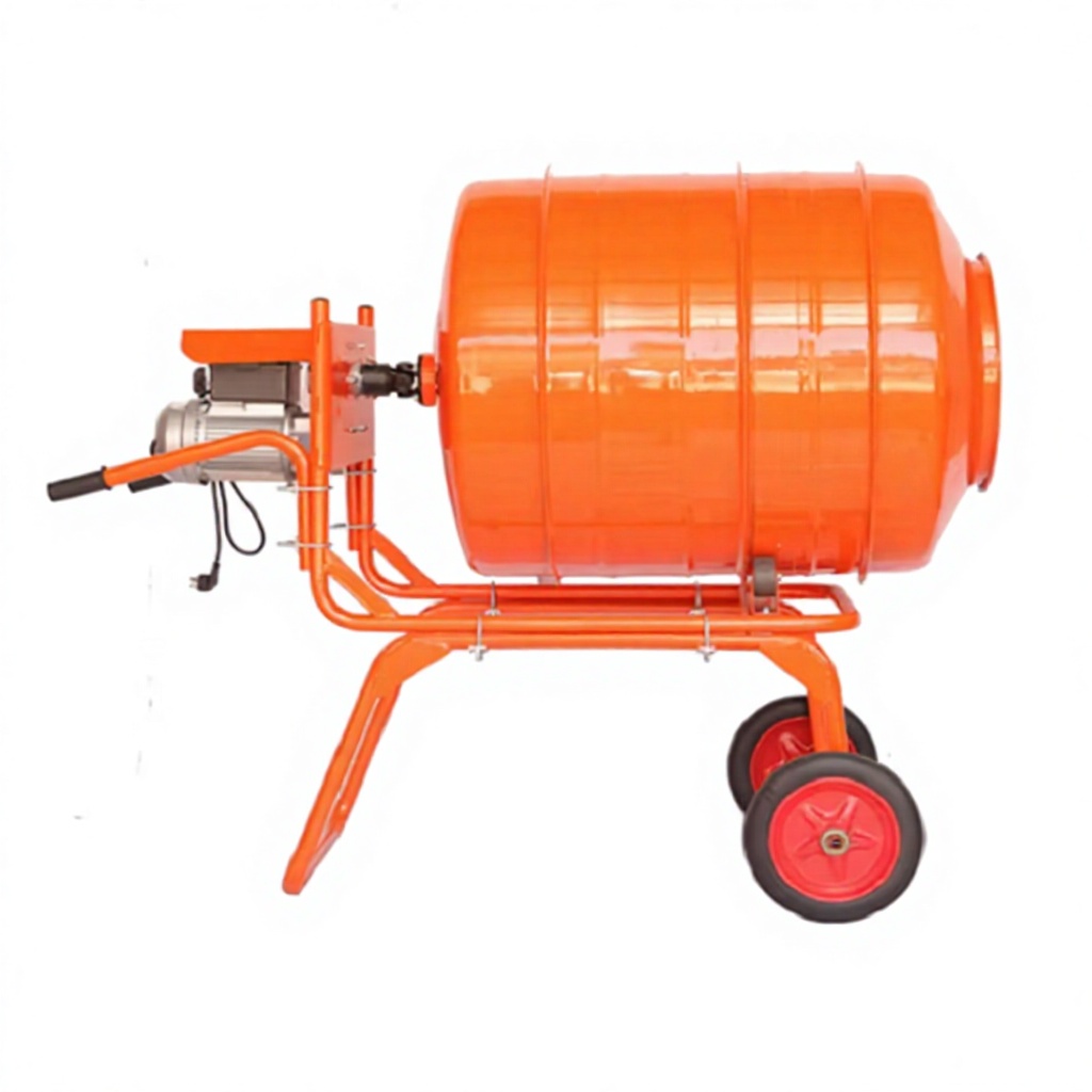 Neue tragbare 200L Mörtel-, Ze – Concrete Mixer Small Bewertung und Preis