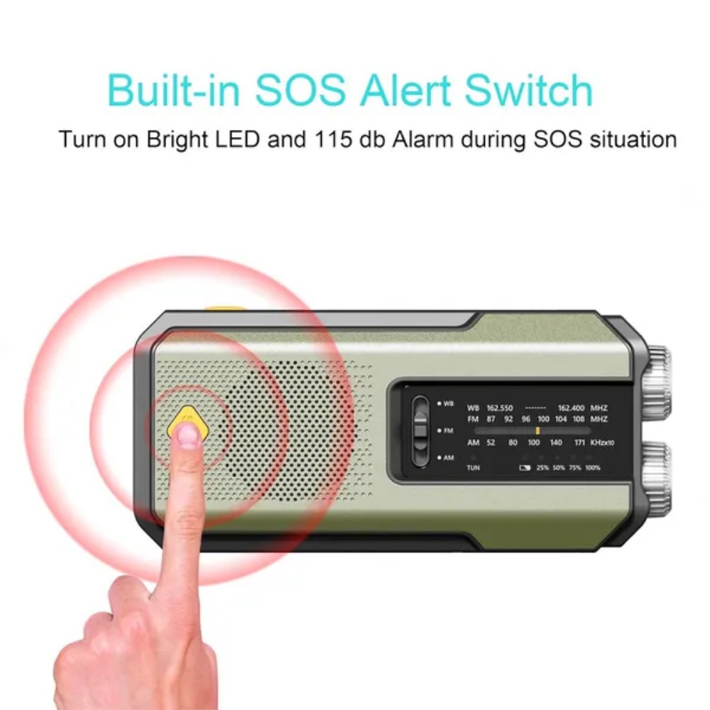 Notfall-Solar-Handkurbel-NOAA- – Outdoor Power Equipment Brands Bewertung und Preis