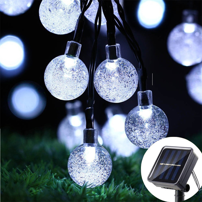 20/50/100 LED Solar-Kristallku – Outdoor Power For Wedding Bewertung und Preis