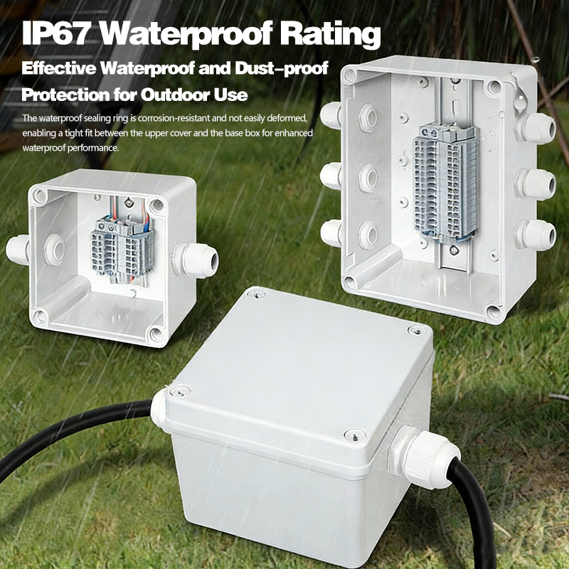 Wasserdichte Anschlussdose mit – Outdoor Power Block Bewertung und Preis