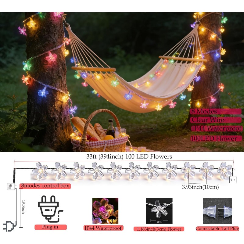 Solarbetriebene Kirschblüten-L – Outdoor Power For Wedding Bewertung und Preis