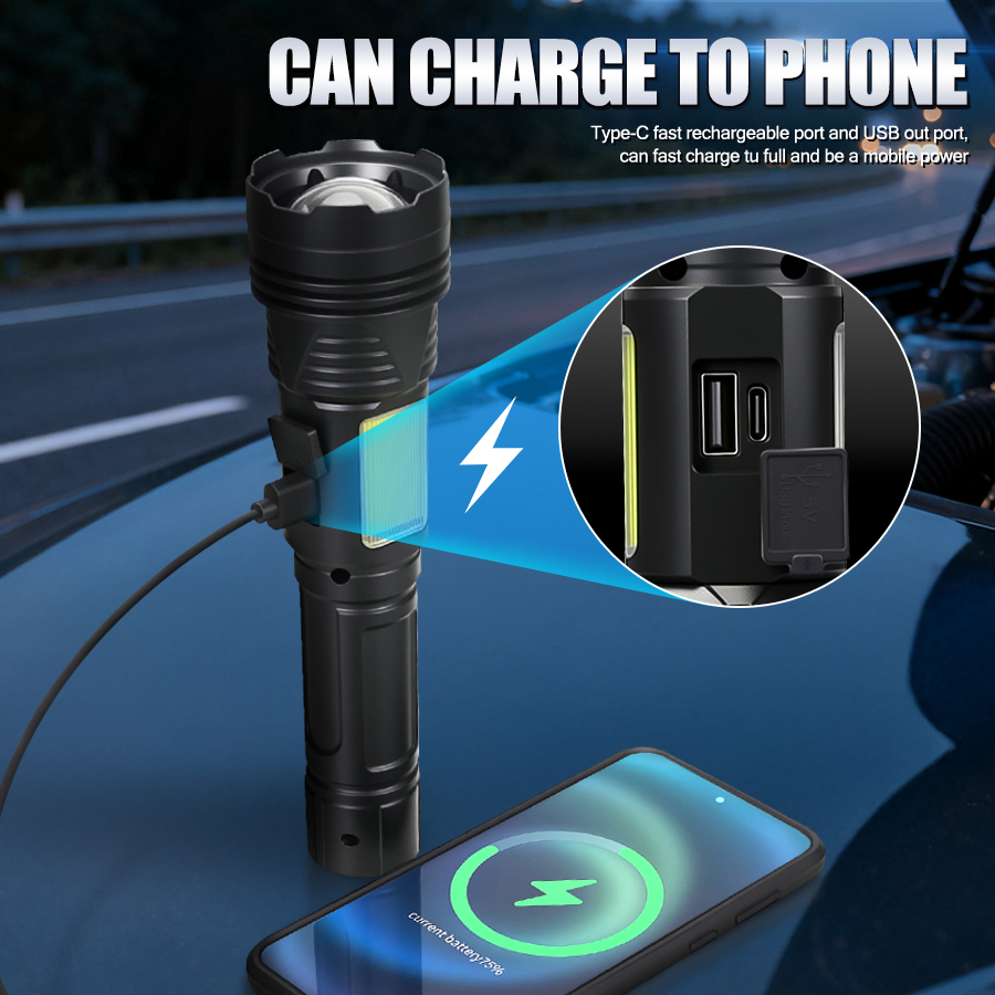 Leistungsstarke LED-Handtasche – Outdoor Usb Power Bank Bewertung und Preis