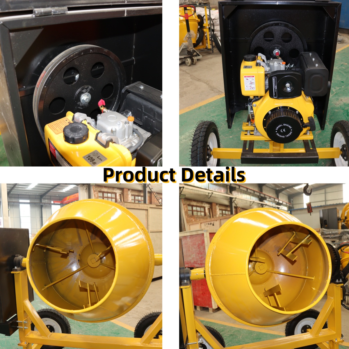 Hocheffiziente Tragbare Mini-B – Concrete Mixer Small Bewertung und Preis