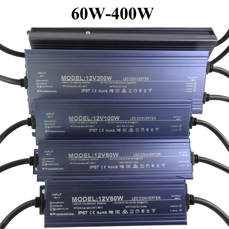 12V 24V Wasserdichtes Netzteil – Outdoor Power Supply 12V Bewertung und Preis